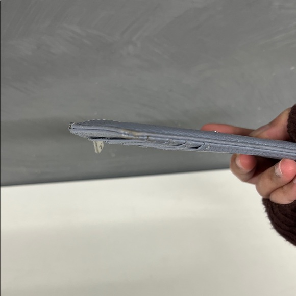 Ted Baker Light Blue Leather Card Holder - Picture 3 of 10